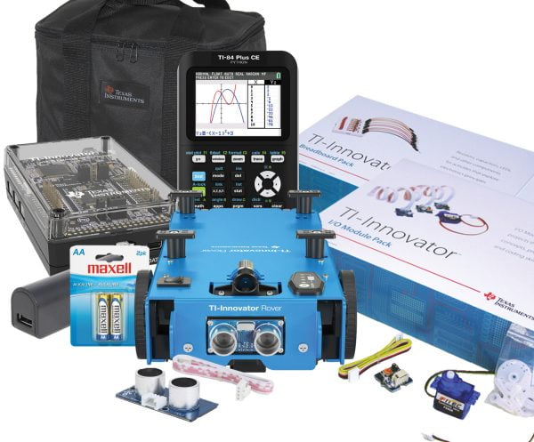 TI-Innovator™ Hub with TI LaunchPad™ Board , TI-Innovator™ Rover, & TI-84 Plus CE Python Bundle