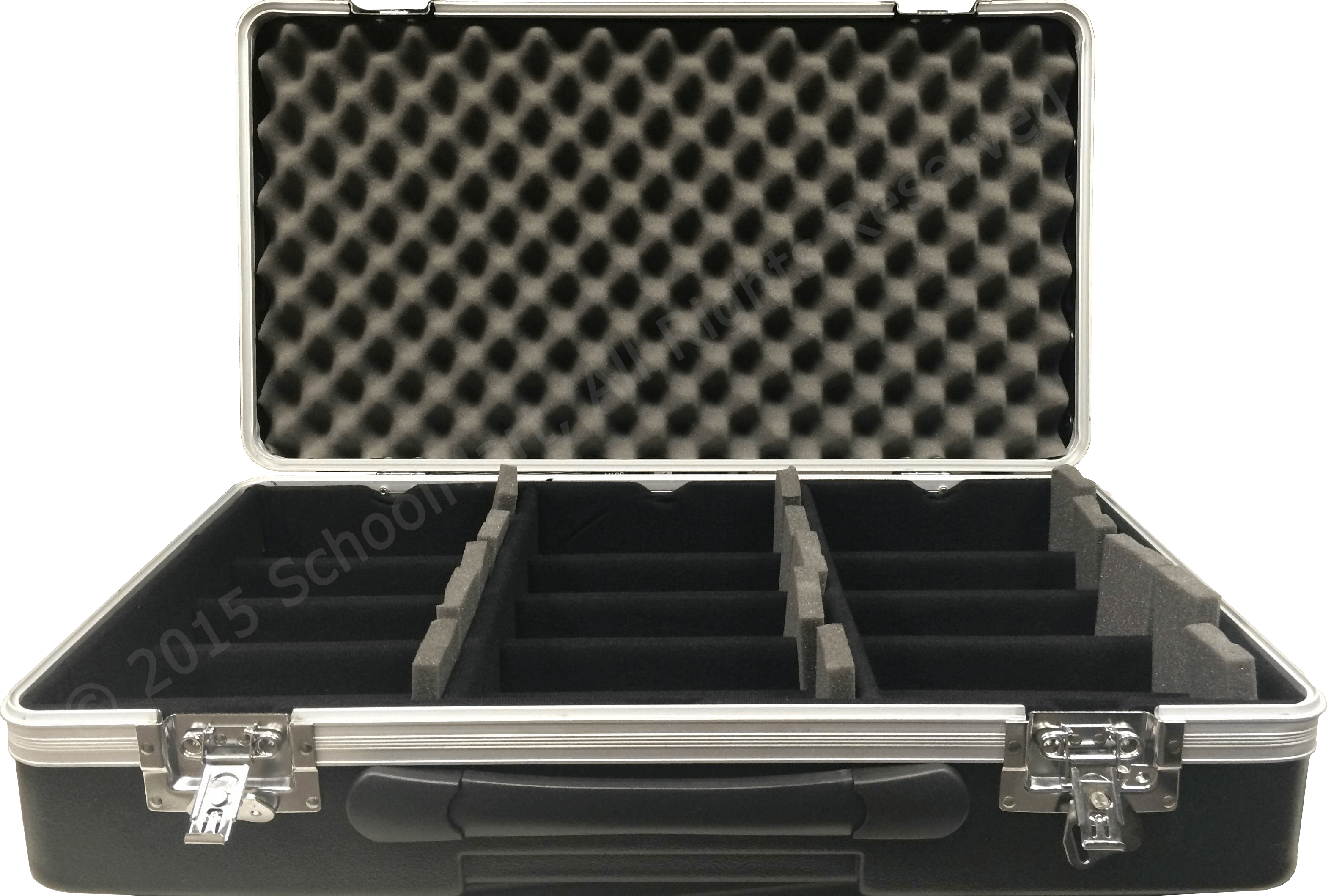 Hard Case Storage for 30 Graphing Calculators with Hard Lined Numbered