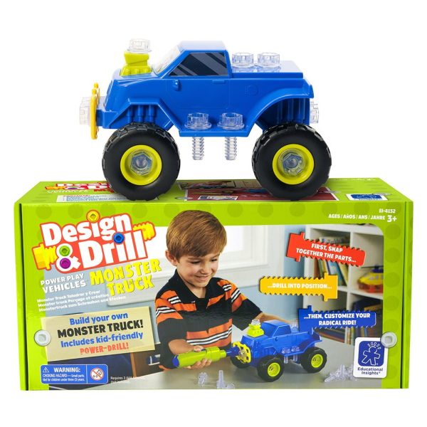 Design & Drill® Power Play Vehicles™ Monster Truck
